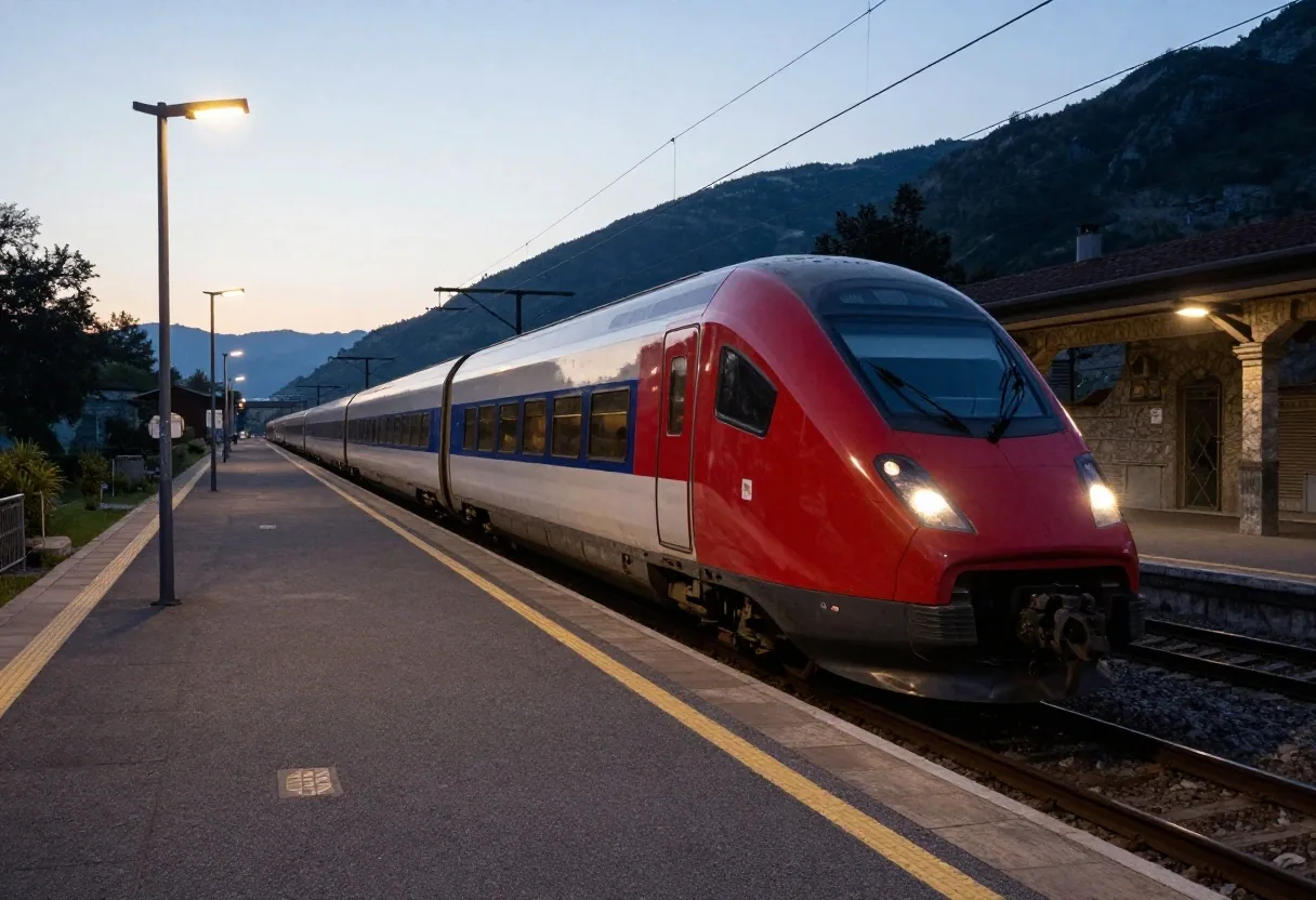 Treno ad alta velocità tra le regioni italiane